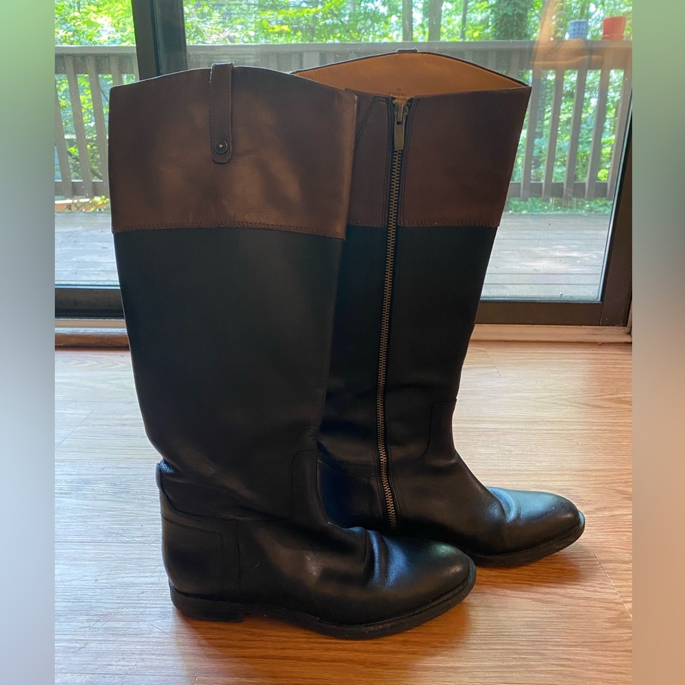 Riding boots.
